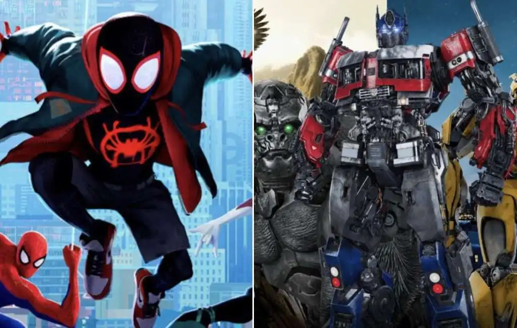 spider-man into the spider-verse transformers il risveglio spiderman spider man