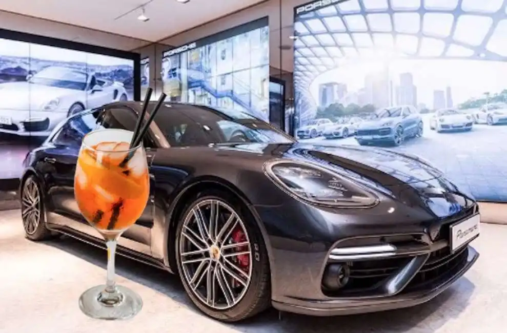 spritz porsche 