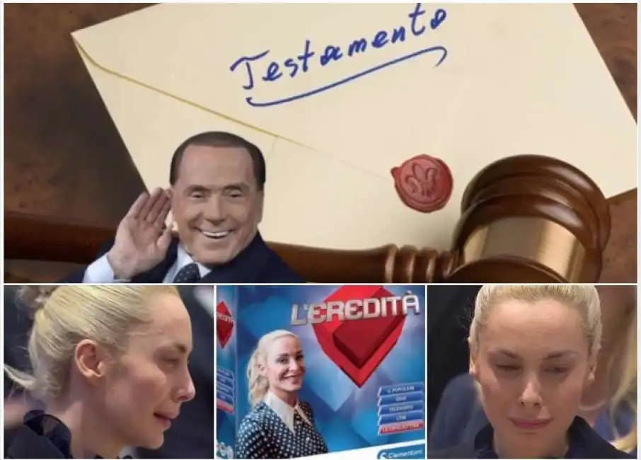 testamento silvio berlusconi marta fascina