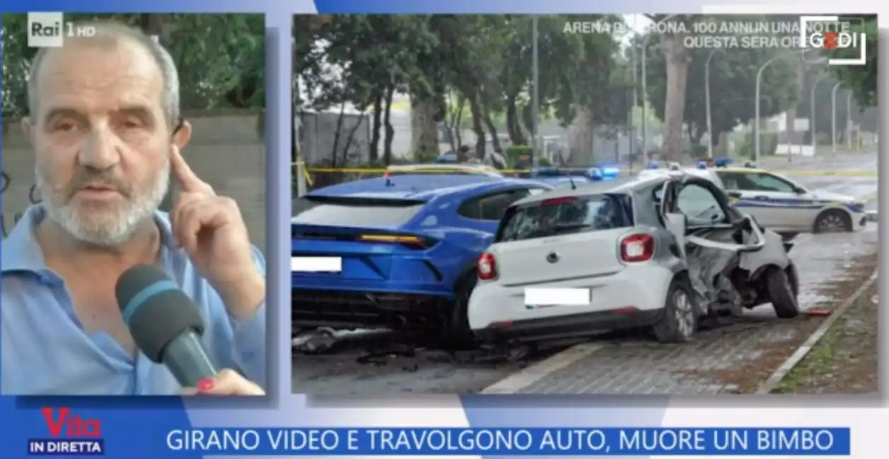 testimone incidente casal palocco