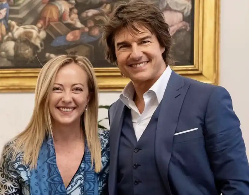 tom cruise giorgia meloni