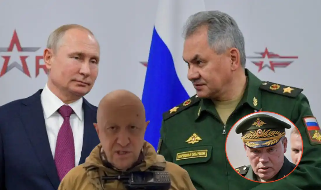 valery gerasimov putin prigozhin shoigu