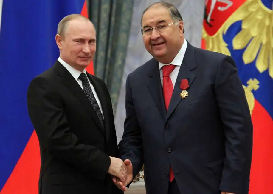 vladimir putin alisher usmanov 