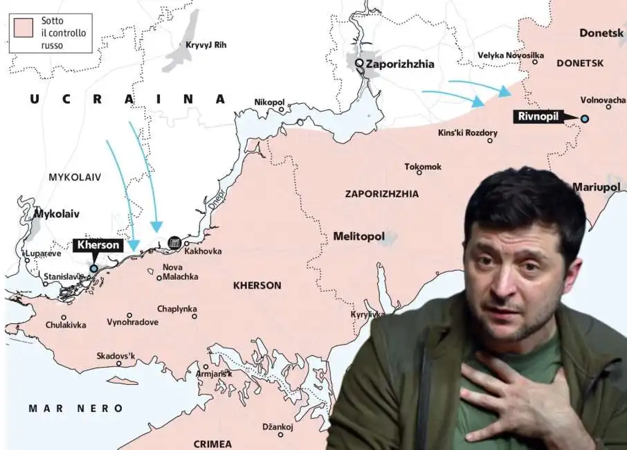 volodymyr zelensky ucraina controffensiva 