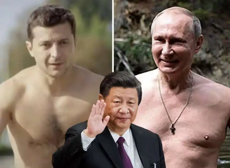 volodymyr zelensky vladimir putin xi jinping 