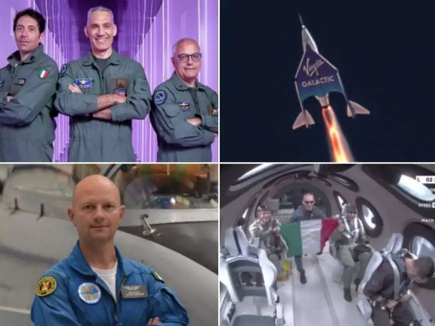 walter villadei pantaleone carlucci angelo landolfi nicola pecile unity 25 della virgin galactic 