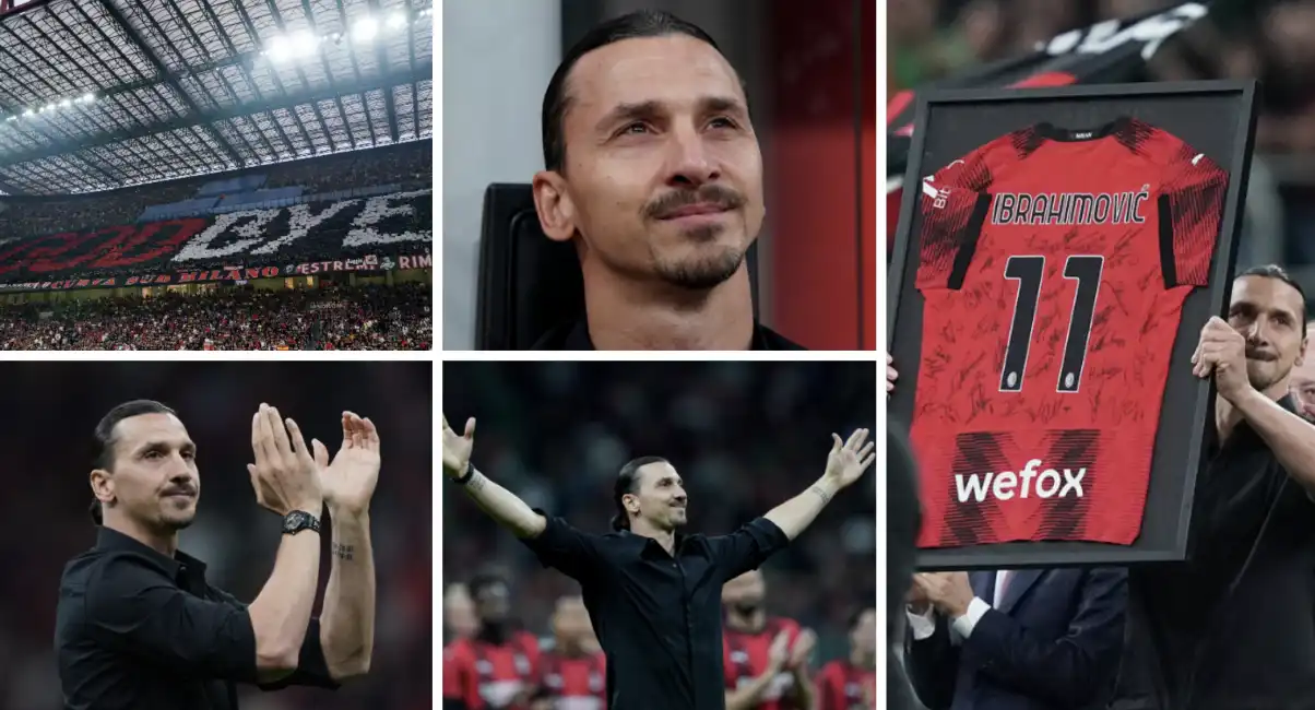 zlatan ibrahimovic milan addio sansiro calcio