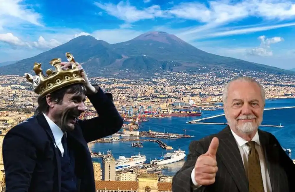 antonio conte aurelio de laurentiis napoli 