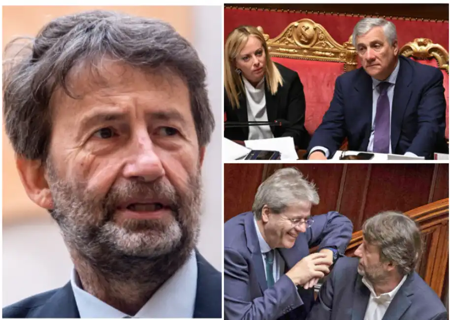 franceschini tajani meloni gentiloni