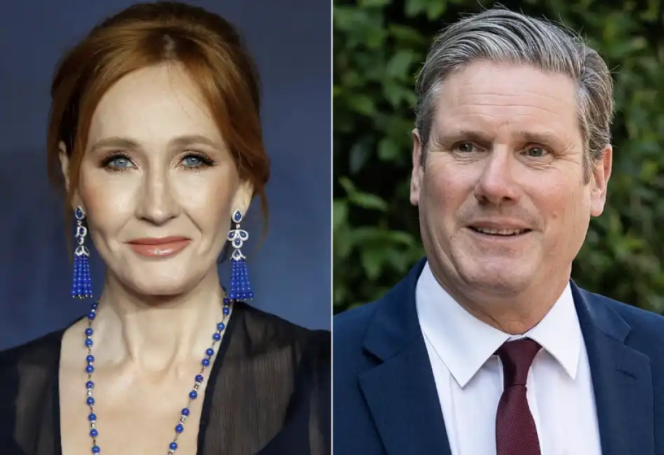 j.k. rowling keir starmer