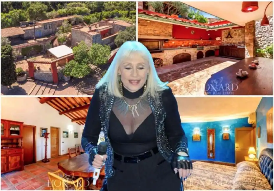 la casa di raffaella carra in vendita in toscana