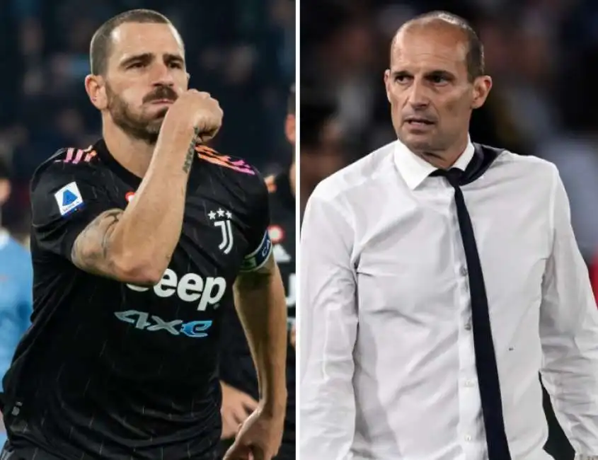 leonardo bonucci max massimiliano allegri