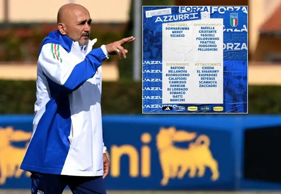 luciano spalletti convocati euro 2024