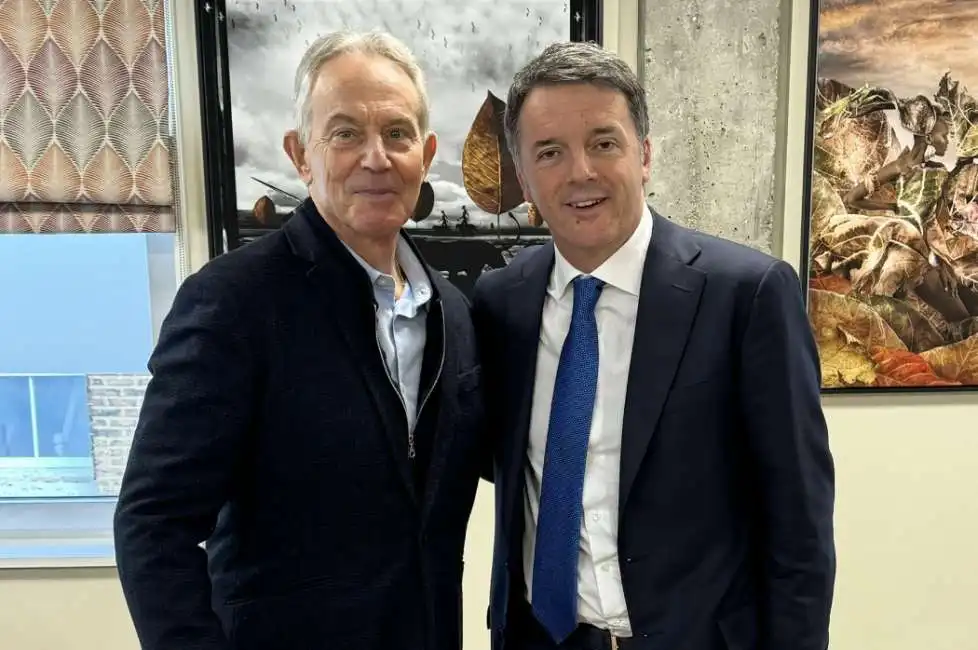 matteo renzi tony blair