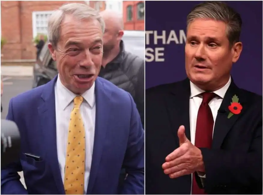 nigel farage keir starmer