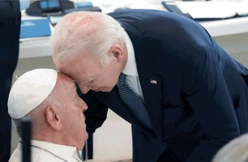 papa francesco joe biden bergoglio 