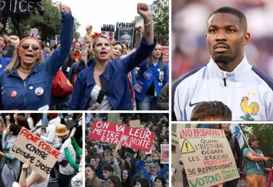 proteste francia marcus thuram manifestazioni 