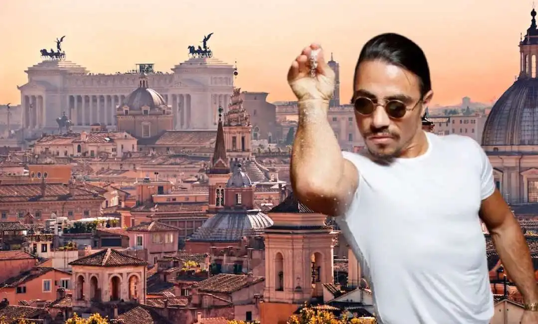 salt bae nusret gokce roma 