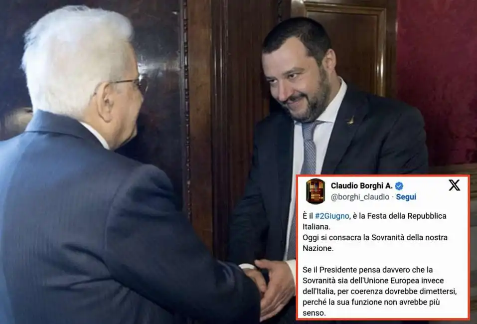 sergio mattarella matteo salvini 