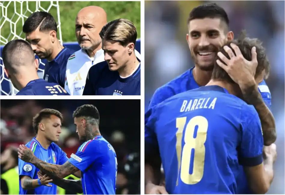 spalletti scamacca retegui pellegrini barella italia nazionale azzurri