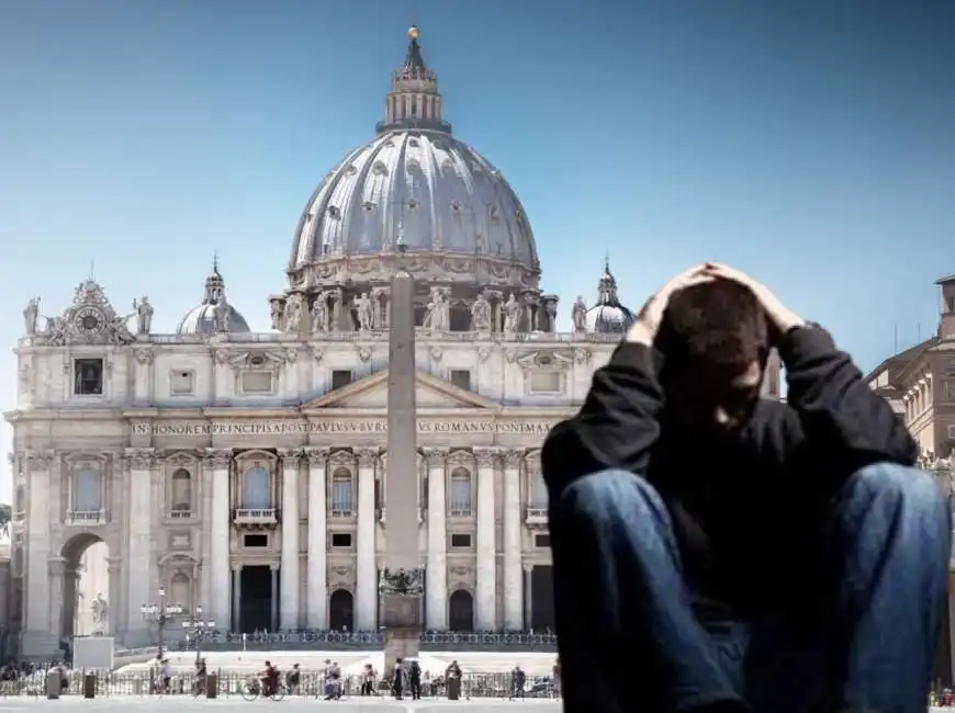 suicidio depressione vaticano san pietro 