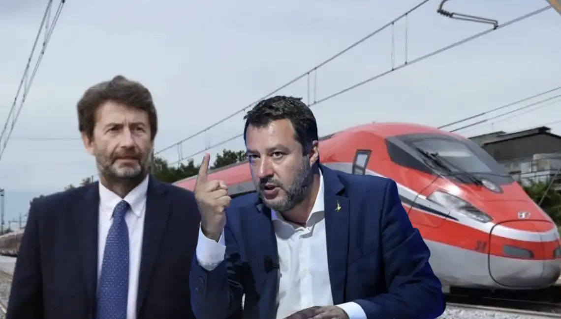 treno frecciarossa napoli venezia matteo salvini dario franceschini