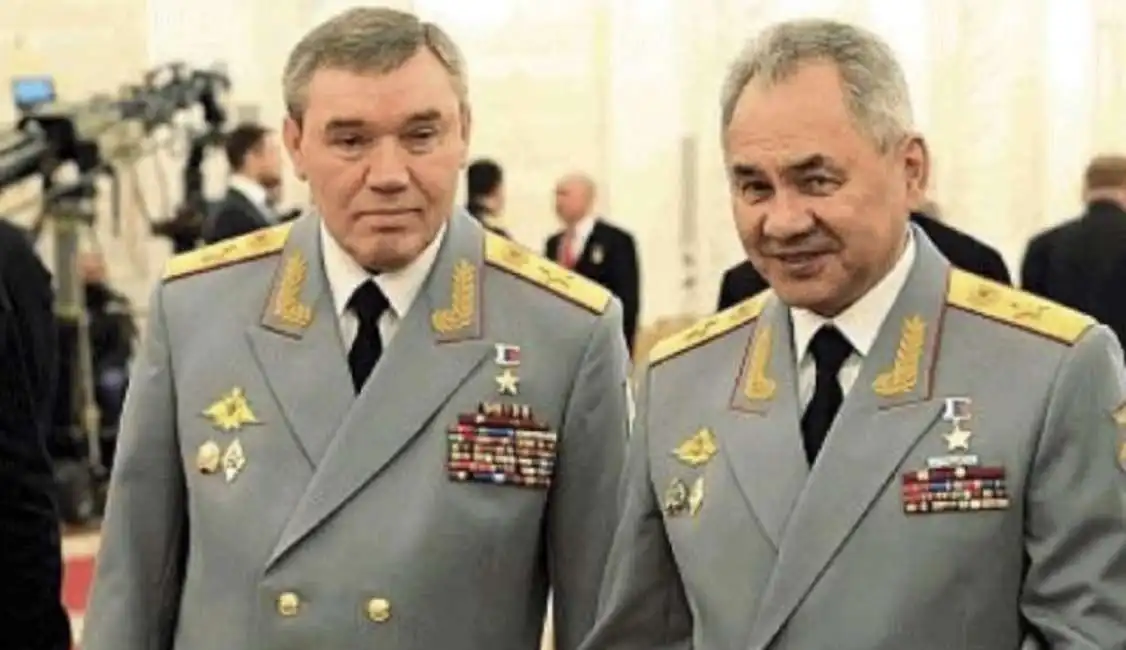 valery gerasimov sergei shoigu 