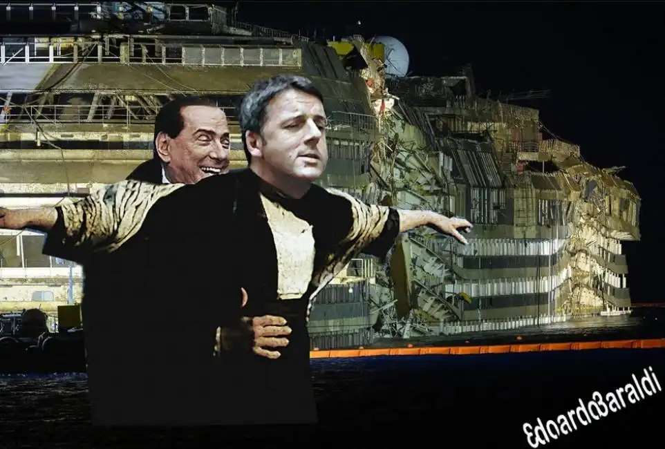 berlusconi renzi concordia