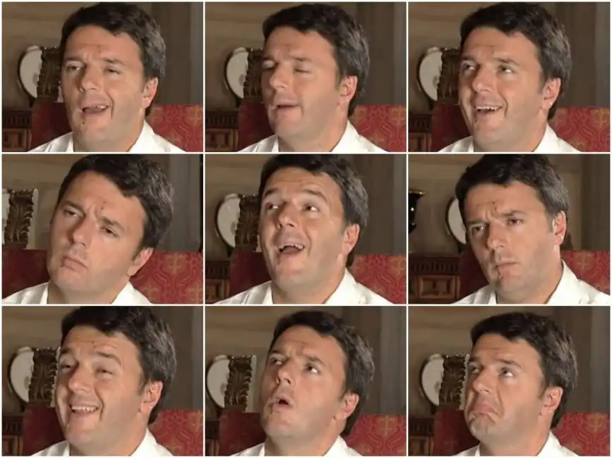 facce da renzi 