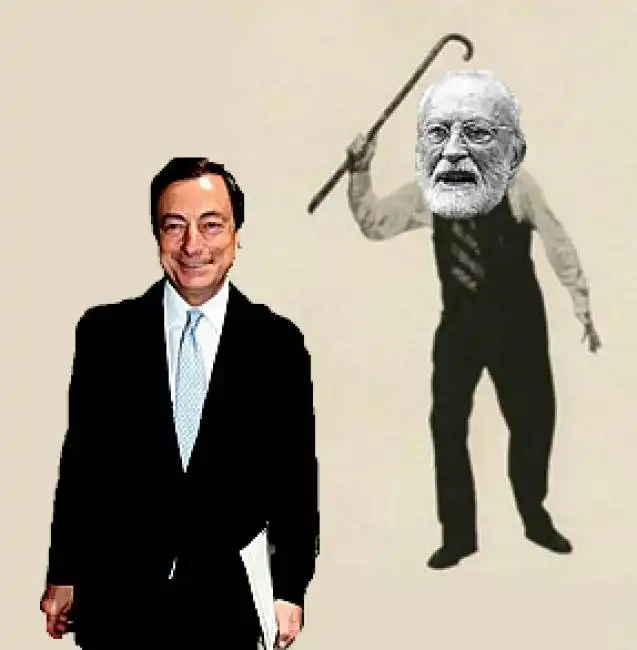 scalfari  draghi