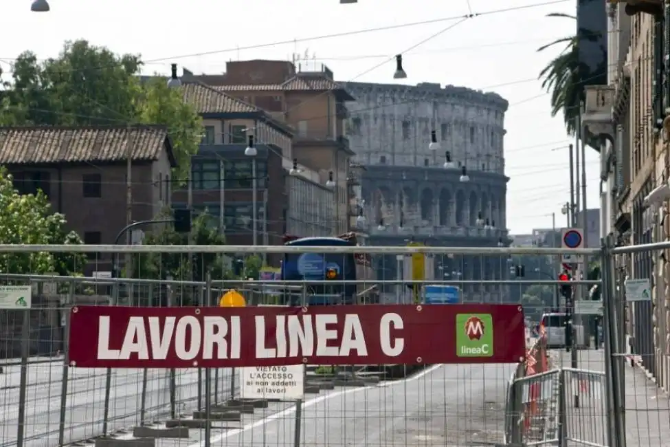 cantiere metro linea c