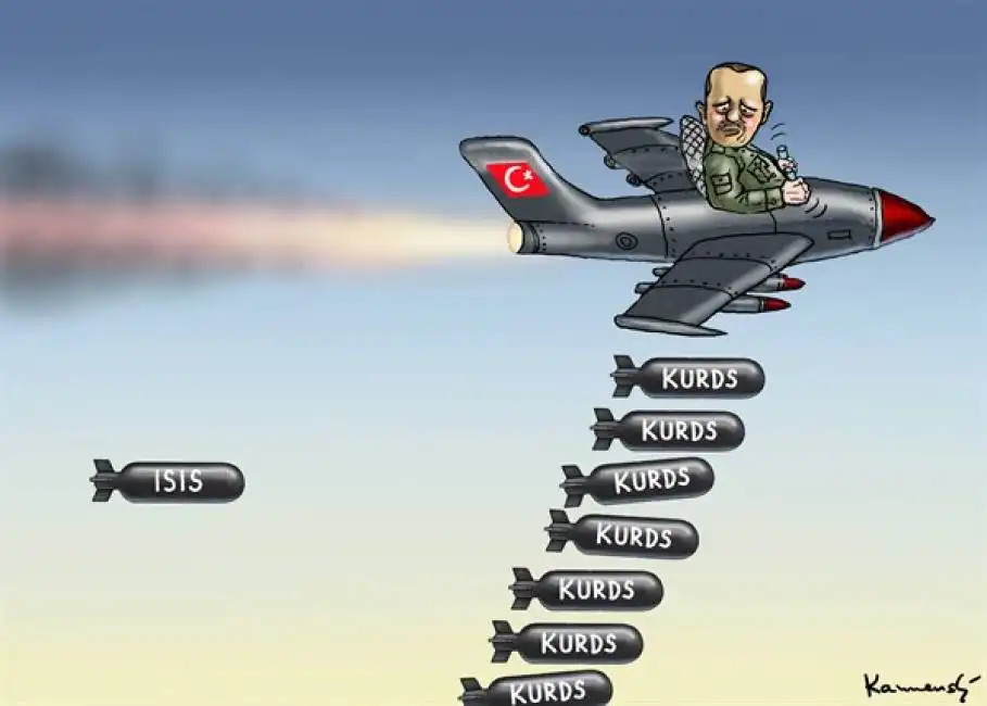 erdogan isis curdi