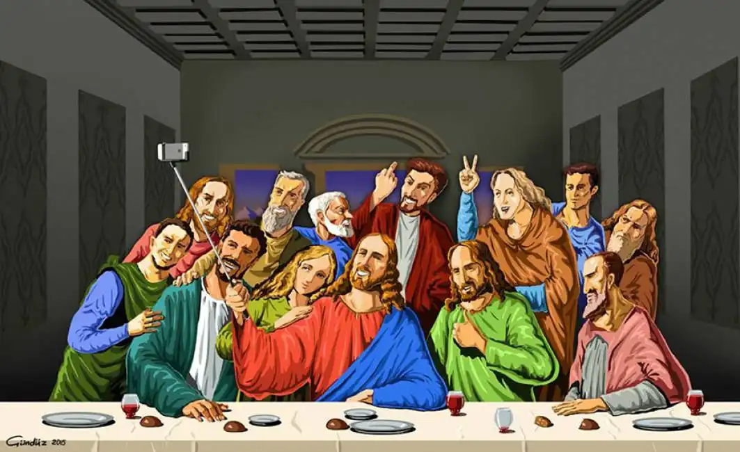 holy selfie 5 sacro ultima cena