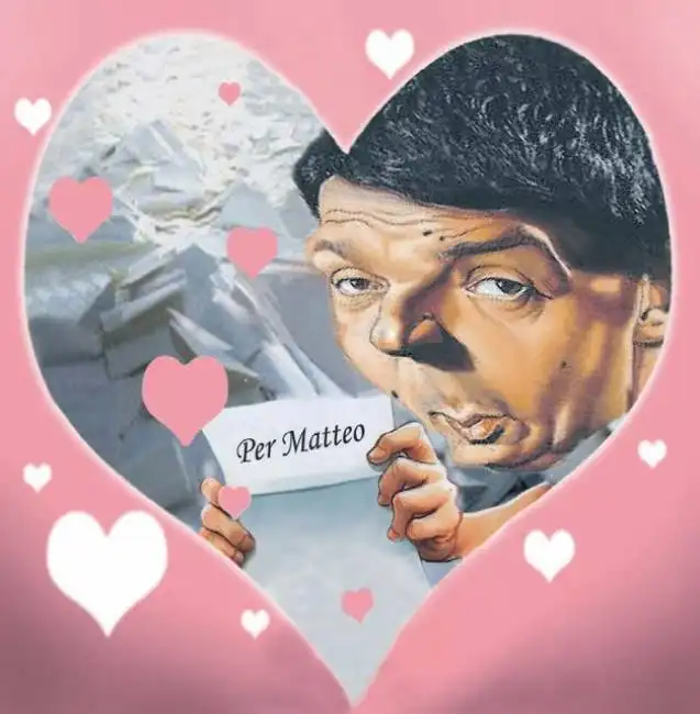 la posta del cuore di renzi