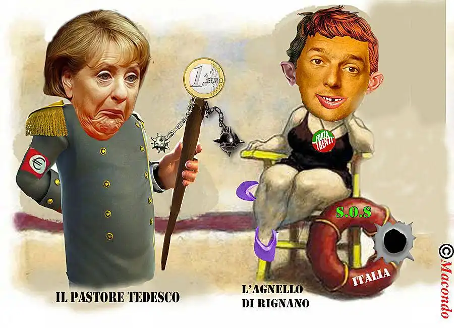 renzi - merkel