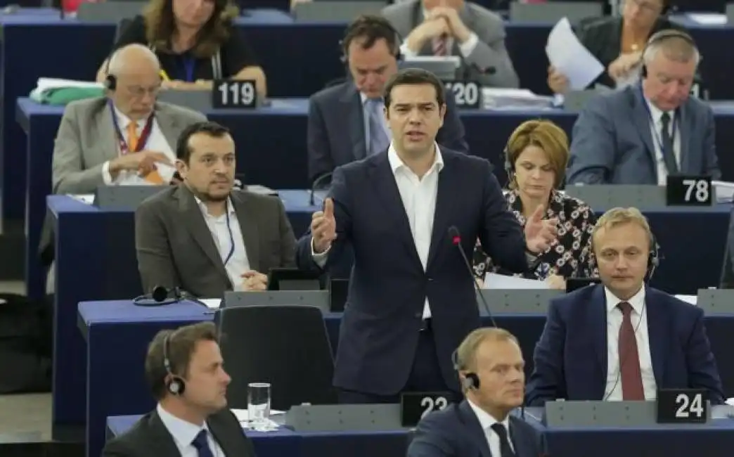 tsipras al parlamento europeo