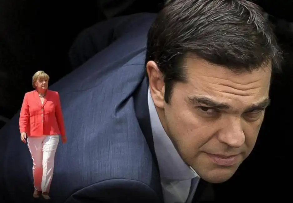 tsipras  merkel