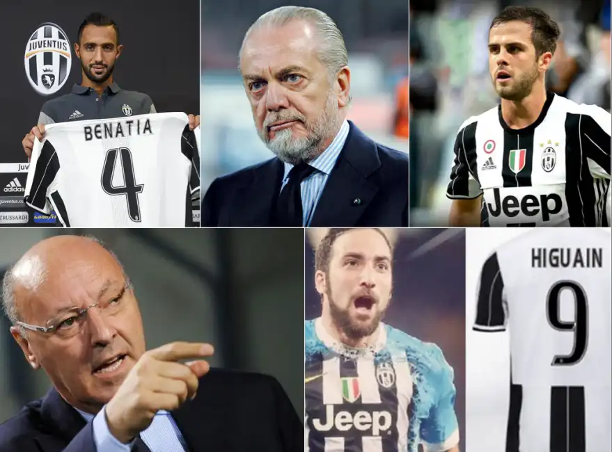 higuain de laurentiis marotta pjanic