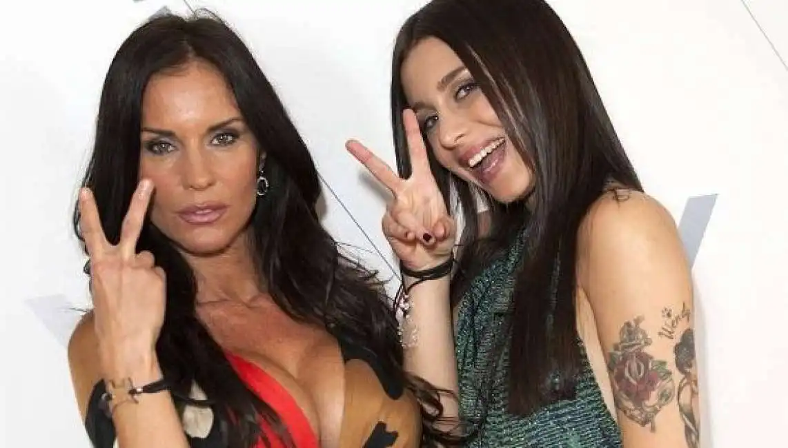 antonella mosetti e la figlia