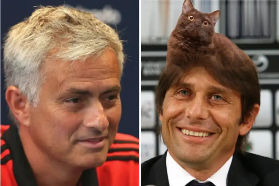 capelli conte mourinho