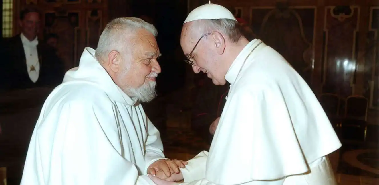 enzo bianchi e papa bergoglio