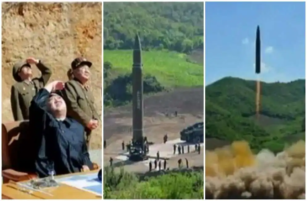 kim jong un corea del nord missile