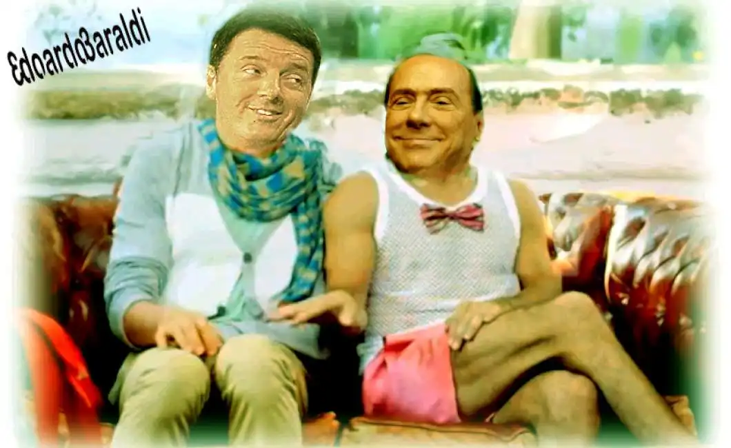 matteo renzi silvio berlusconi