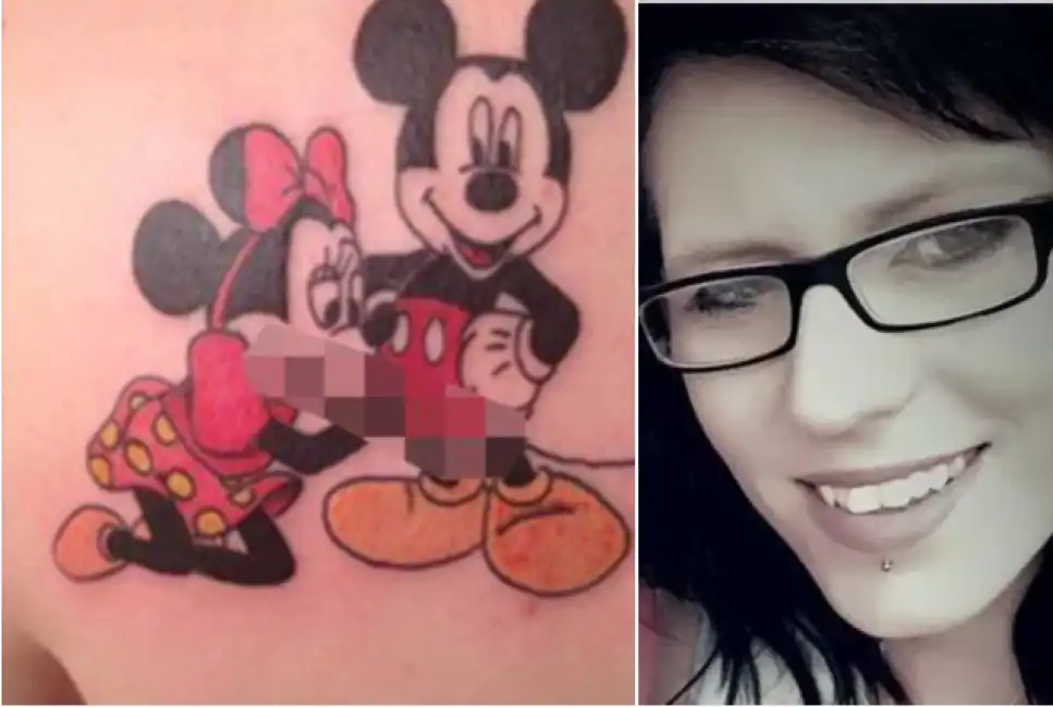 porno tatuaggio topolino