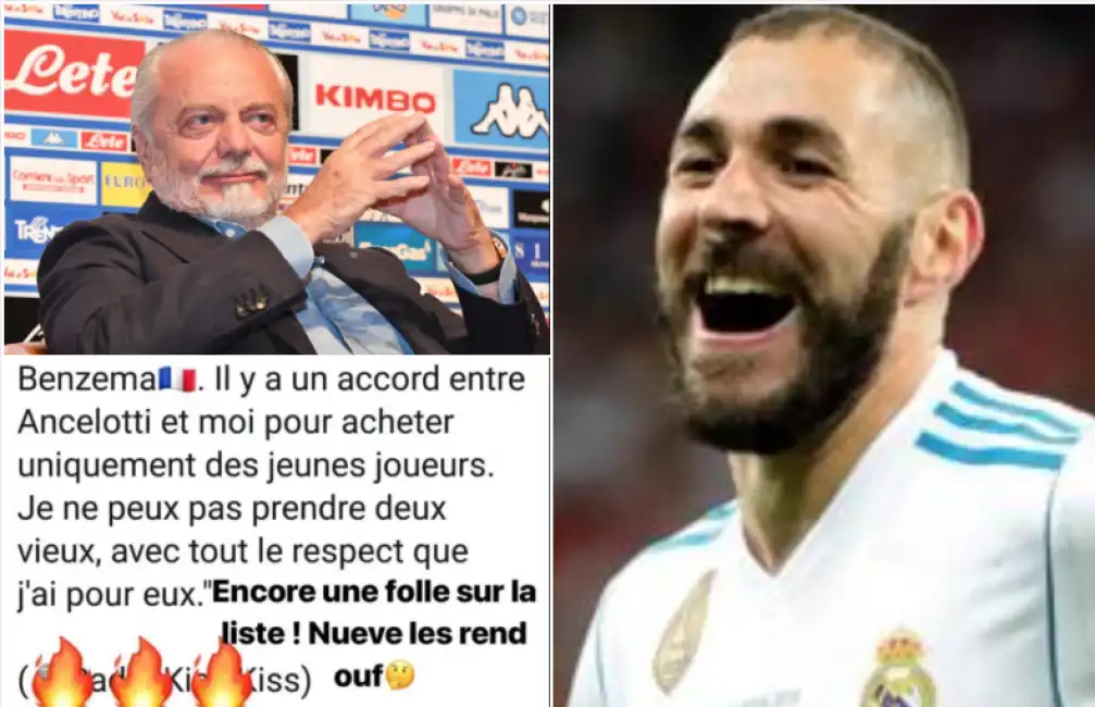 de laurentiis benzema