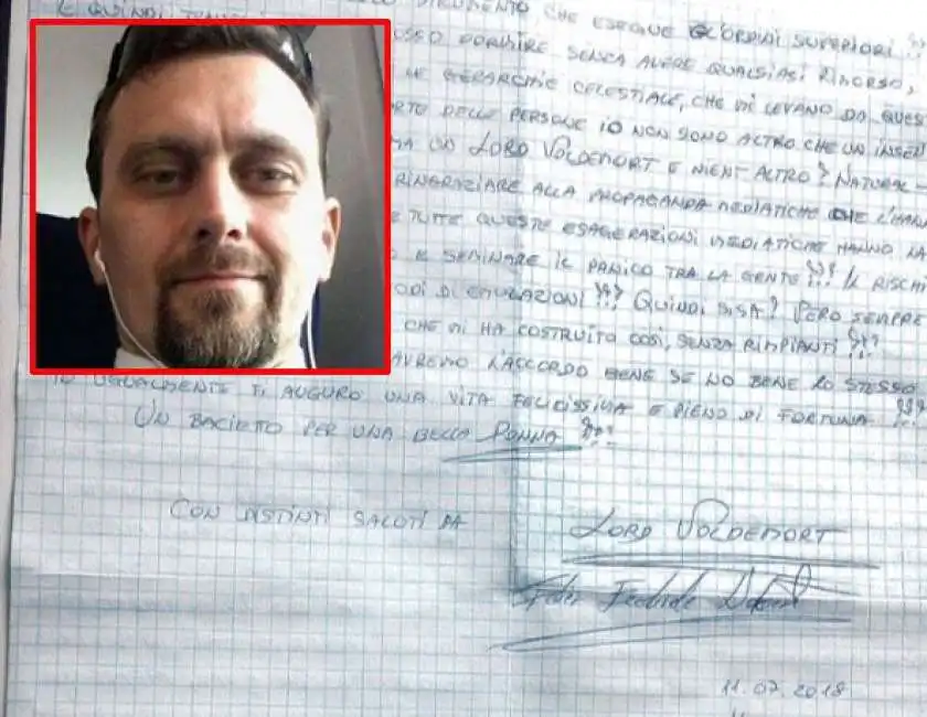 lettera igor il russo vaclavic