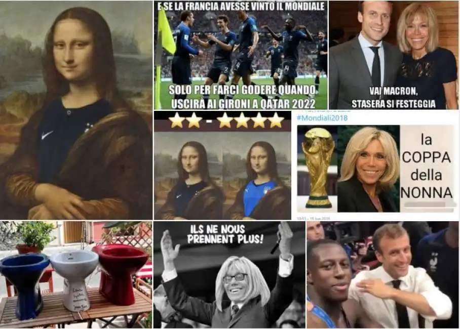 mondiale francia tweet meme macron 