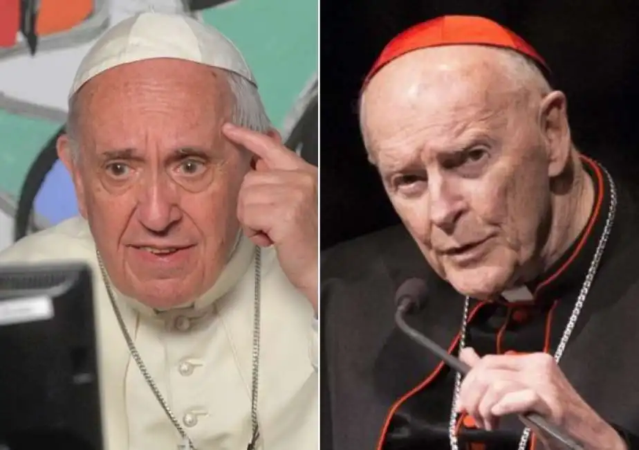 papa bergoglio theodore mccarrick