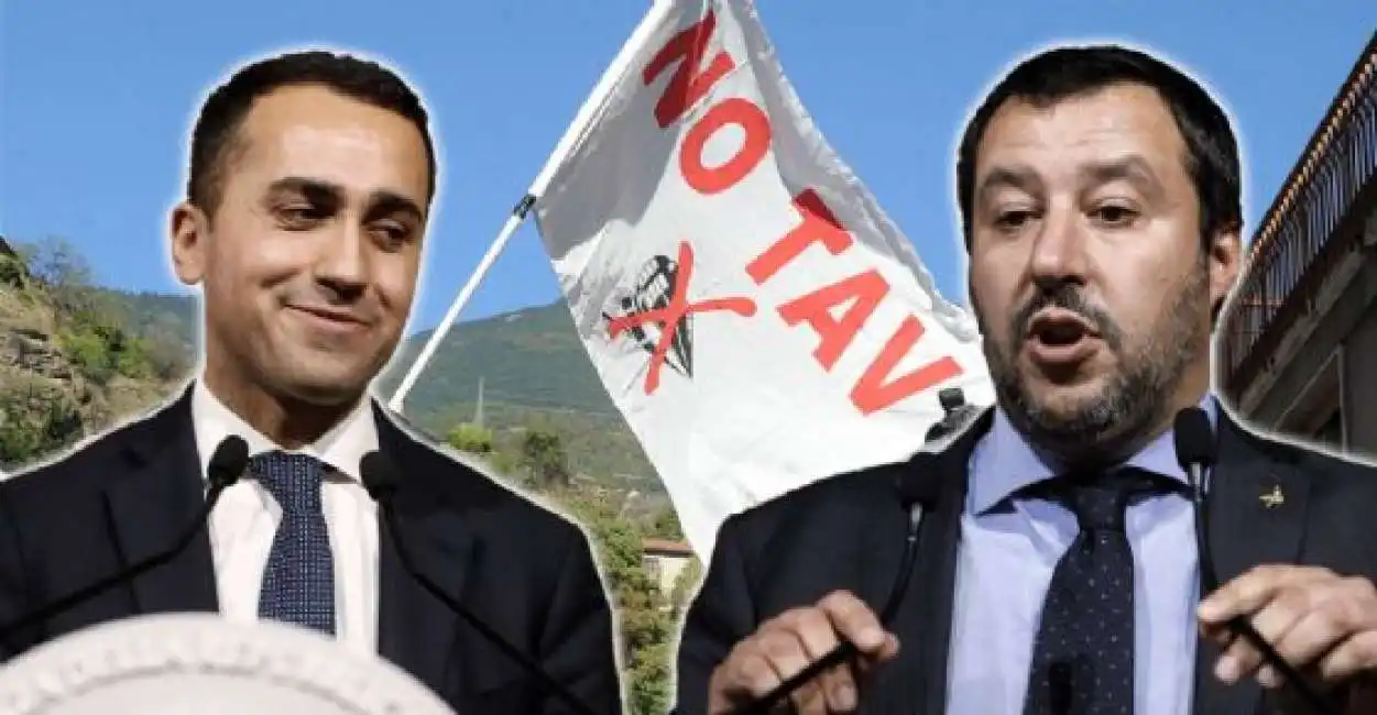 salvini di maio tav