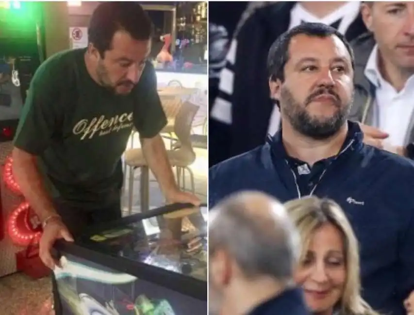 salvini look estrema destra casapound